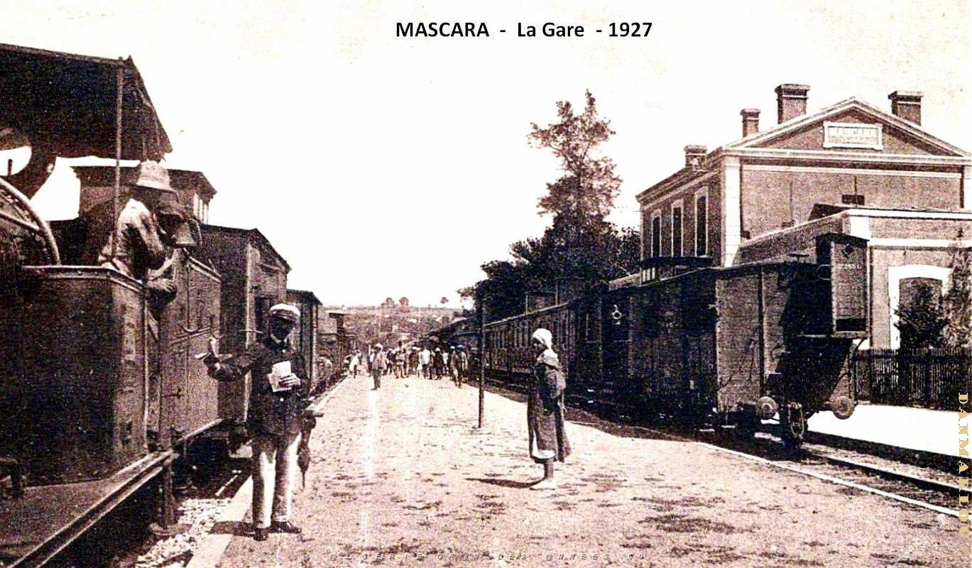 Mascara - Gare - 1927.jpg